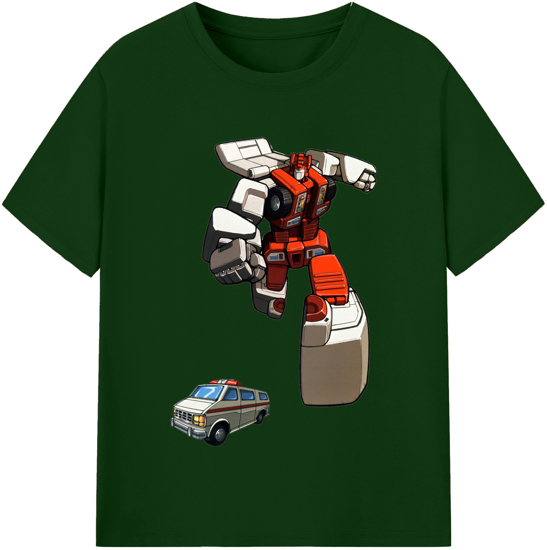 （画像用）  綿100％半袖Tシャツ（フロントプリント）